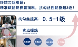 精准防勾丝：专为混纺面料定制的解决方案