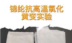 锦纶抗高温氧化黄变实验测试