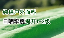 纯棉面料，日晒牢度提升1-2级