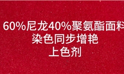 尼龙聚氨酯面料，染色增艳上色