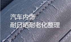 汽车内饰，耐日晒耐老化整理