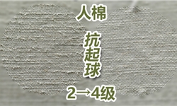 人棉梭织家纺面料，抗起球从2级提高到4级开发方案