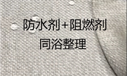 防水剂和阻燃剂同浴整理
