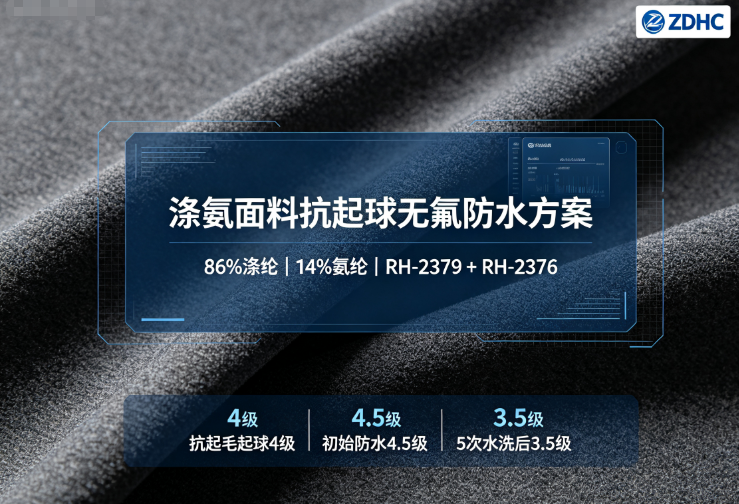 涤氨面料抗起毛球功能整理方案